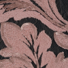 Coral Pink Sequined Floral Embroidered Netting - Detail | Mood Fabrics