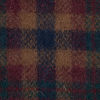 Blue, Port Royale and Mustard Plaid Wool Coating - Detail | Mood Fabrics