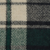 Green, Beige and Black Plaid Wool Woven - Detail | Mood Fabrics