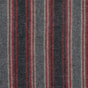 Red and Gray Striped Wool Woven | Mood Fabrics