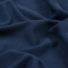 Navy Hacci Sweater Knit - Detail | Mood Fabrics