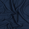 Navy Hacci Sweater Knit | Mood Fabrics