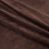 Chocolate Brown Stretch Knit Corduroy - Folded | Mood Fabrics