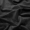 Black Stretch Knit Corduroy - Detail | Mood Fabrics