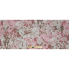 Italian Beige and Rose Floral Cotton Batiste - Full | Mood Fabrics