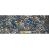 Italian Taupe and Blue Paisley Cotton Batiste - Full | Mood Fabrics