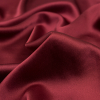 Garnet Red Crepe Back Satin - Detail | Mood Fabrics