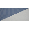 Blue and White Pencil Striped Heavy Twill with a Canvas Backing - Full | Mood Fabrics