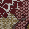 Italian Garnet Red Floral Cotton Batiste - Detail | Mood Fabrics