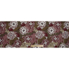 Italian Garnet Red Floral Cotton Batiste - Full | Mood Fabrics
