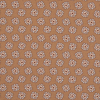 Italian Mustard Floral Digitally Printed Stretch Polyester - Detail | Mood Fabrics