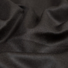 Dark Brown Wool and Cashmere Coating - Detail | Mood Fabrics