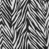 Black and White Zebra Printed Chiffon | Mood Fabrics