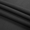Black Waxed Medium Weight Linen Woven - Folded | Mood Fabrics