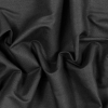 Black Waxed Medium Weight Linen Woven | Mood Fabrics