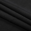 Black Stretch Wool Coating - Folded | Mood Fabrics