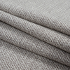 Brown and Ivory Stretch Cotton Tweed - Folded | Mood Fabrics