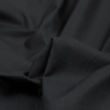 Theory Black Cotton Shirting - Detail | Mood Fabrics