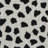 Beige and Black Cheetah Printed Linen Woven - Detail | Mood Fabrics