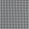 Theory Black and White Gingham Stretch Cotton Twill | Mood Fabrics
