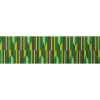 Classic Green Geometric Waxed Cotton African Print - Full | Mood Fabrics