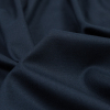 Navy Twill Stretch Wool Suiting - Detail | Mood Fabrics