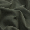 Helmut Lang OD Green Stretch Cotton Moleskin - Detail | Mood Fabrics