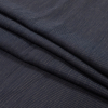 Sea NY Navy and Ivory Pinstriped Silk and Cotton Voile - Folded | Mood Fabrics