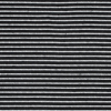 Sea NY Black and White Striped Loosely Woven Cotton Blend | Mood Fabrics