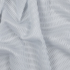 White Novelty Spacer Mesh with Oval Design | Mood Fabrics