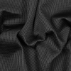 Black Geometric Novelty Spacer Mesh | Mood Fabrics