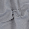 Light Gray Novelty Diamond Patterned Spacer Mesh | Mood Fabrics