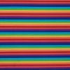 Rainbow Striped Printed Tricot | Mood Fabrics