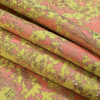 Metallic Gold, Neon Pink and Neon Yellow Abstract Jacquard - Folded | Mood Fabrics
