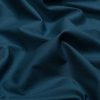 Theory Ocean Blue Stretch Fine Cotton Shirting - Detail | Mood Fabrics