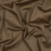 Theory Camel Stretch Cotton Shirting | Mood Fabrics