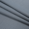 Theory Eclipse Blue Tattersall Checkered Cotton Shirting - Folded | Mood Fabrics