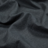 Charcoal Stretch Twill Wool Suiting - Detail | Mood Fabrics