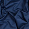 Theory Eclipse Navy Fine Cotton Twill | Mood Fabrics