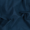 Theory Electric Blue and Black Stretch Cotton Woven | Mood Fabrics