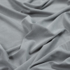 Helmut Lang Silver Stretch Cupro Jersey - Detail | Mood Fabrics