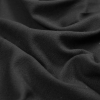 Black Stretch Blended Crepe - Detail | Mood Fabrics