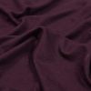 Plum Stretch Rayon Jersey - Detail | Mood Fabrics