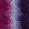 Majesty Purple and Magenta Haze Ombre Silk Chiffon | Mood Fabrics