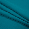 Lake Blue Creped Polyester Double Cloth - Folded | Mood Fabrics
