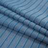 Theory Country Blue and White Shadow Striped Cotton Lawn - Folded | Mood Fabrics