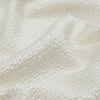 Oscar de la Renta White Swan Hammered Silk Crepe Back Satin - Detail | Mood Fabrics