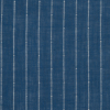 Blue and White Pencil Striped Cotton Double Cloth - Detail | Mood Fabrics