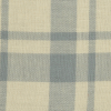 Elephant Gray and Mellow Yellow Plaid Japanese Cotton Twill - Detail | Mood Fabrics
