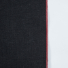 Black Cotton Selvedge Denim - Detail | Mood Fabrics